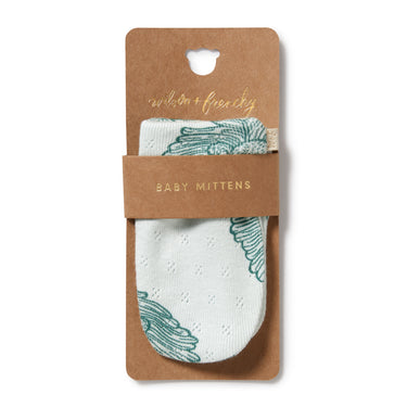 Wilson & Frenchy - Little Lion Organic Pointelle Mittens